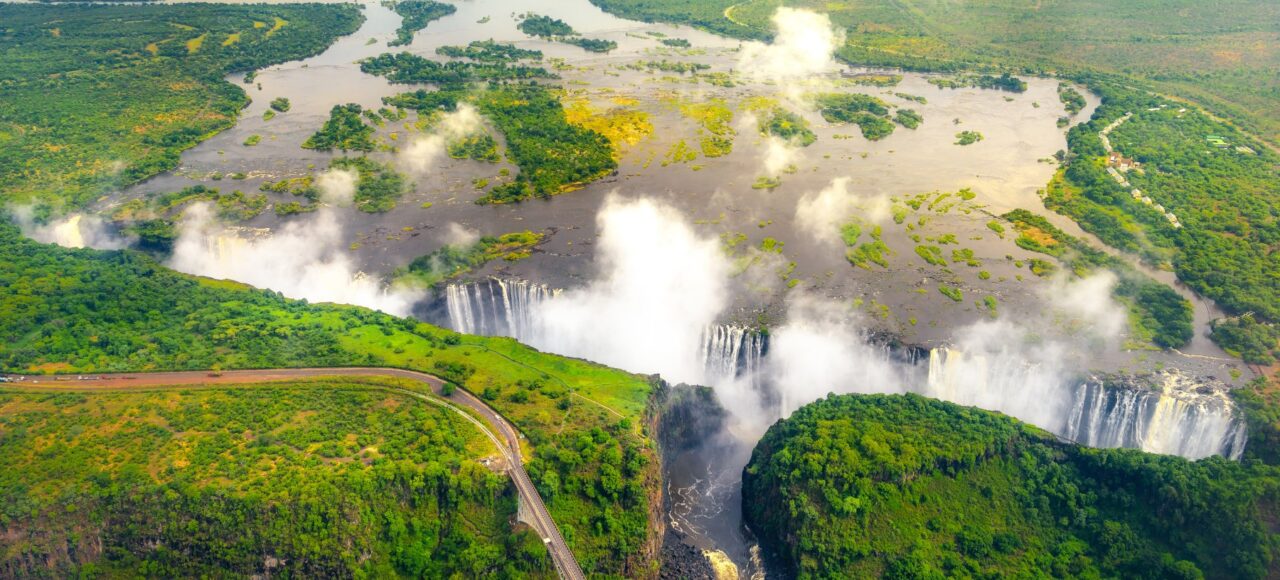 VICTORIA FALLS ZIMBABWE HERO