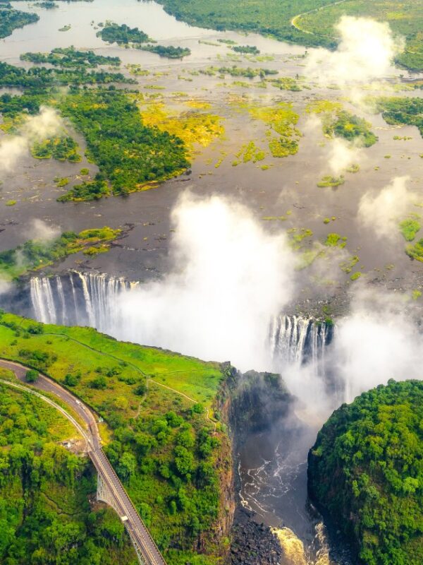 VICTORIA FALLS ZIMBABWE HERO