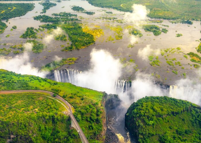 VICTORIA FALLS ZIMBABWE HERO