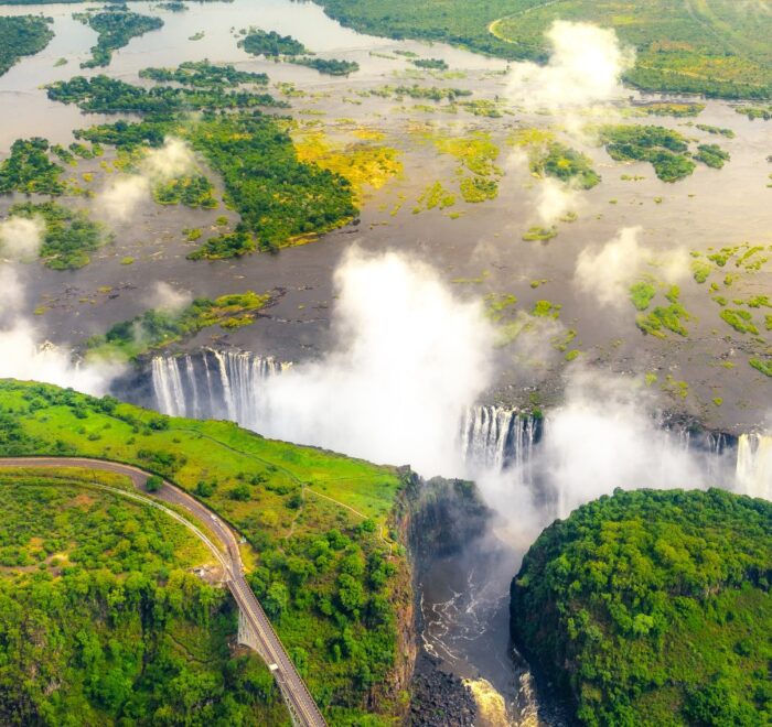 VICTORIA FALLS ZIMBABWE HERO